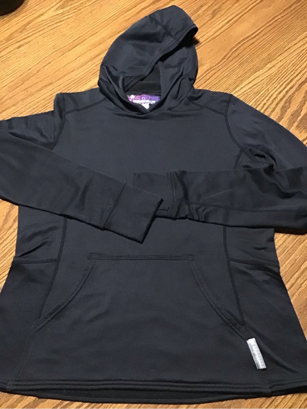 Black Pullover immersion research Hoodie with Front Pocket